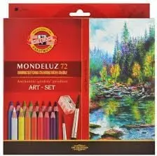 Set lapsa me ngjyra KOH-I-NOOR Aquarelle 3714072001KZ, 72 copë, akuarel, shumëngjyrëshe