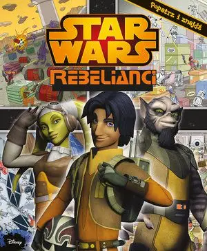Libër interaktiv Disney Star Wars Rebels Look and Find, për fëmijë, me figura ngjyrë