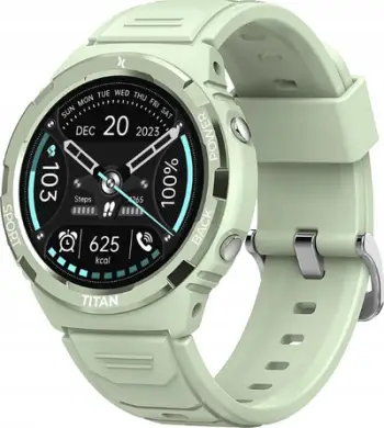 Ora inteligjente Maxcom FW100 Titan Valkiria, ekran 1.3" AMOLED, rezistente ndaj ujit, mint