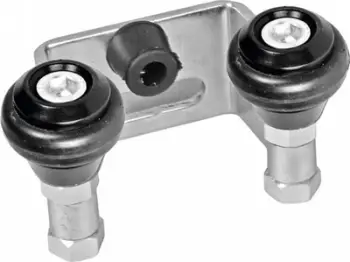 Mbajtës i sipërm PSG 60.023, për dyer rrëshqitëse, 60mm, me 2 rula, i galvanizuar