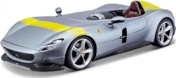 Model makine Bburago Ferrari Monza SP1, shkalla 1:24, metal, e kuqe