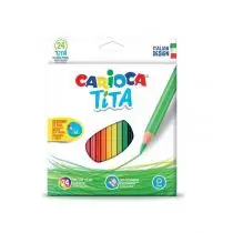 Lapsa me ngjyra Carioca Tita, 24 ngjyra, komplet, shumëngjyrëshe