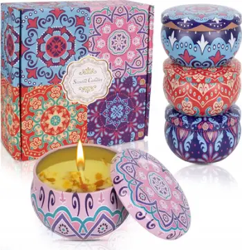 Llambë e mençur WiZ Candle, 4.9W, E14, Tunable White, set me 3 copë