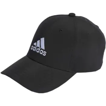 Kapele bejsbolli adidas Embroidered Logo Lightweight, 100% poliester i ricikluar, e zezë