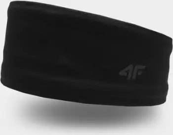 Shirit koke për vrapim 4F U035, pambuk elastik, uniseks, i zi
