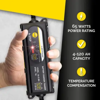 Karikues baterie Dunlop Intelligent, 3.8A, 6-12V, i zi