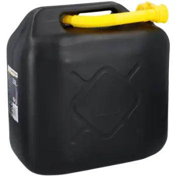Kanistrë karburanti Dunlop 06878, 20L, plastike, e zezë