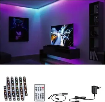 Shirit LED Paulmann EntertainLED, RGB, set 1.5 m, shumëngjyrësh