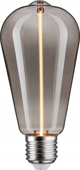 Llambë dekorative LED Paulmann Floating Shine, E27, 2.8W, xham smoke