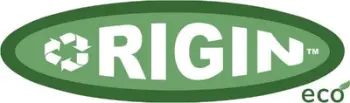 Logo Origin Storage Eco, ngjitës, jeshil