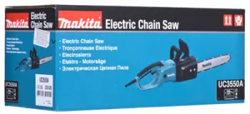 Sharrë elektrike me zinxhir Makita UC3550A, 2000W, shufër 35 cm, blu