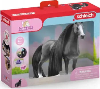 Set lojërash Schleich Horse Club Sofia’s Beauties Quarter Horse Mare, 8 pjesë, kali për stilim, e zezë