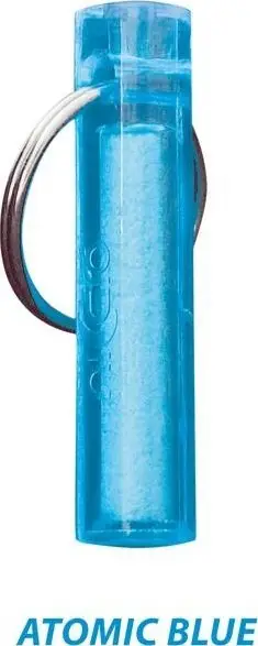 Shenjues ndriçues Ni-Glo Solar Gear Marker Atomic Blue, rimbushet nga drita, shkëlqim deri 10 orë, i kaltër