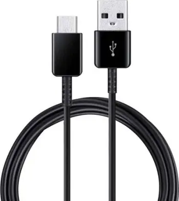 Kabllo të dhënash Samsung USB C, 1.5m, USB A në USB C, e zezë