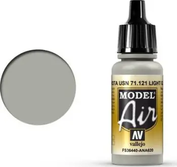 Ngjyrë akrilike Vallejo Model Air Light Gull Grey, 17ml, gri e hapur