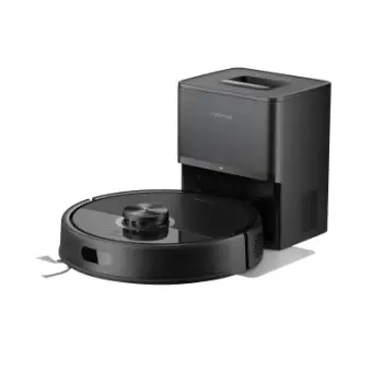 Robot fshesë Roborock Q7 TF, pastrim me leckë, krijim harte, i zi