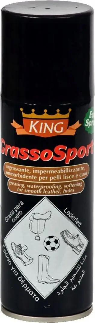 Spray mbrojtës lëkure King Grasso Sport, 200ml, pa ngjyrë