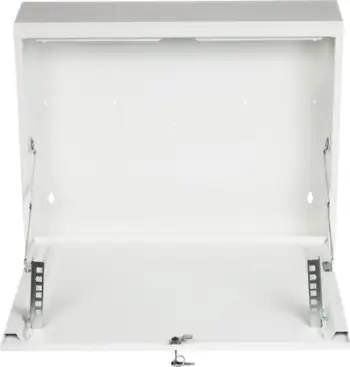 Kabinë rack 19" EcoDuct CR19-2U-130-W, 2U, e bardhë