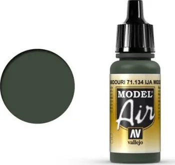 Bojë akrilike Vallejo Model Air IJA Midouri Green, mat, 17ml, jeshile