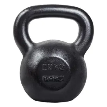 Kettlebell hekuri HMS KZG32, 32kg, i zi