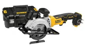 Sharrë rrethore PVC Dewalt DCS571NT, 18V, 115mm, e verdhë