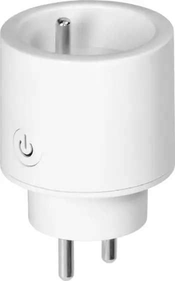 Prizë inteligjente Tuya Smart Wi-Fi, matës energjie, kontroll me aplikacion, e bardhë