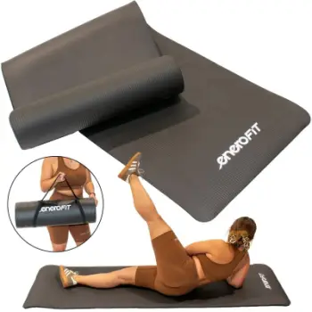 Tapet fitnesi Enero Fit, 183x61 cm, 1.5 cm, i zi