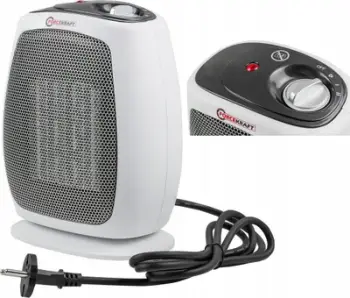 Ngrohës me ventilator Forcekraft Fan Heater 3F, 1500W, i bardhë