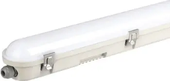 Plafon LED V-TAC VT-120136S, 120cm 36W, 4000K me sensor, i bardhë