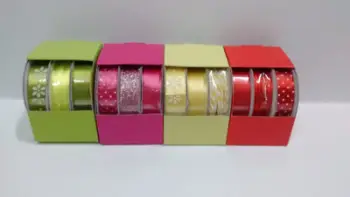 Set shirita dekorativë Penword, 15mm, 3m, 3 copë, ngjyra të përziera