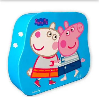 Puzzle Bontempi Peppa Pig Best Friends, 24 pjesë, për fëmijë, blu