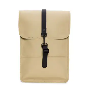 Shpinore Rains Mini, rezistente ndaj ujit, për laptop 13", bezhë