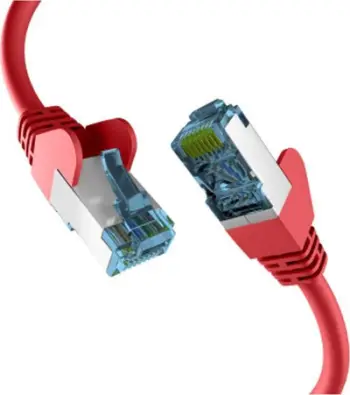 Kabllo rrjeti EFB Elektronik EC020200169, Cat7, 5 m, e kuqe
