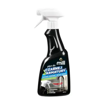 Lëng pastrues MILL Black Fittings, 500ml, për bateri dhe aksesorë të zinj