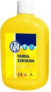 Bojë shkollore Astra, 500 ml, e verdhë