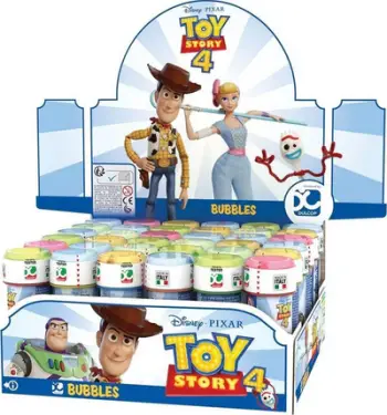 Flluska sapuni Dulcop Toy Story 4, shishe 60ml, set 36 copë, shumëngjyrëshe