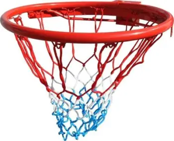 Rreth basketbolli Kimet Professional Large 45, diametër 45 cm, metalik, i kuq