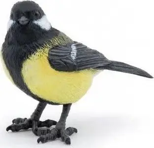 Figurinë Papo 50287 European Tit, lodër dekorative, shumëngjyrëshe