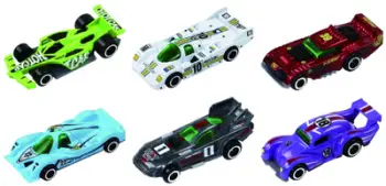 Set lodra vetura garash die cast, set me 3, shkalla 1/64, 7.5 cm