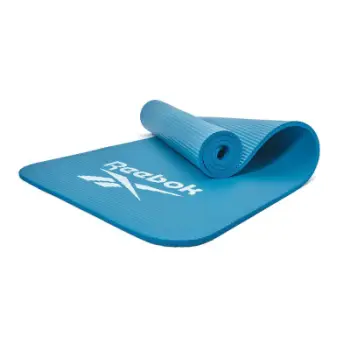 Tapet fitnese Reebok RAMT-11015BL, 10 mm, NBR, blu