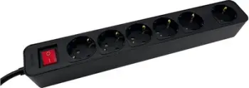 Shirit rryme M-Cab POW0027, 6 dalje, kabllo 3m, i zi
