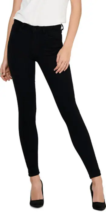 Xhinse Jacqueline de Yong JDYNEWNIKKI LIFE Skinny Fit, të zeza, XL-30