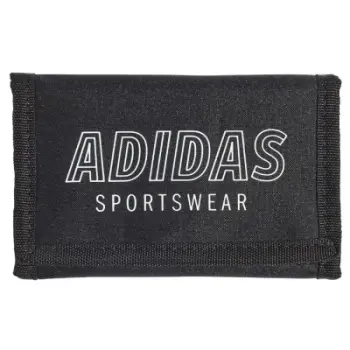 Portofol adidas CL Tiro JY3929, mbyllje me Velcro, i zi