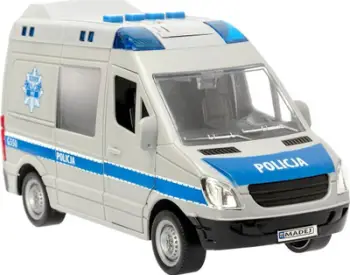 Makina policore lodër Madej, 27x16x12 cm, dritë dhe tinguj, shumëngjyrëshe