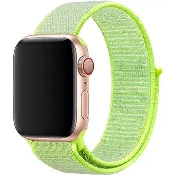 Rrip për Apple Watch Eternico Airy, 38mm 40mm 41mm, Satin Green, me skaje të gjelbra