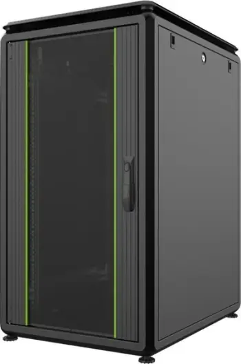 Kabinet rrjeti Lanview RDL22U68BL, 22U, 600×800 mm, i zi