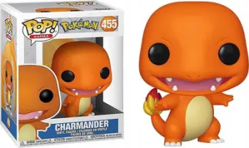 Figurë koleksionuese Funko Pop Pokémon Charmander, PVC, madhësi standarde, portokalli