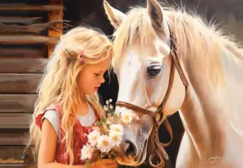Puzzle Castorland My Friend Horse, 1000 pjesë, për të rritur dhe fëmijë