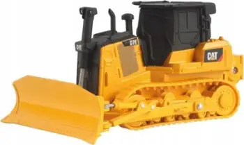 Lodër me telekomandë Carrera CAT D7E 37026002, RC 1:64, e verdhë
