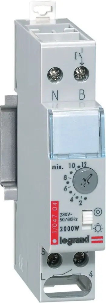 Kohëmatës shkalle Legrand 004704, 16A, 0.5 12 min, njëpolor
